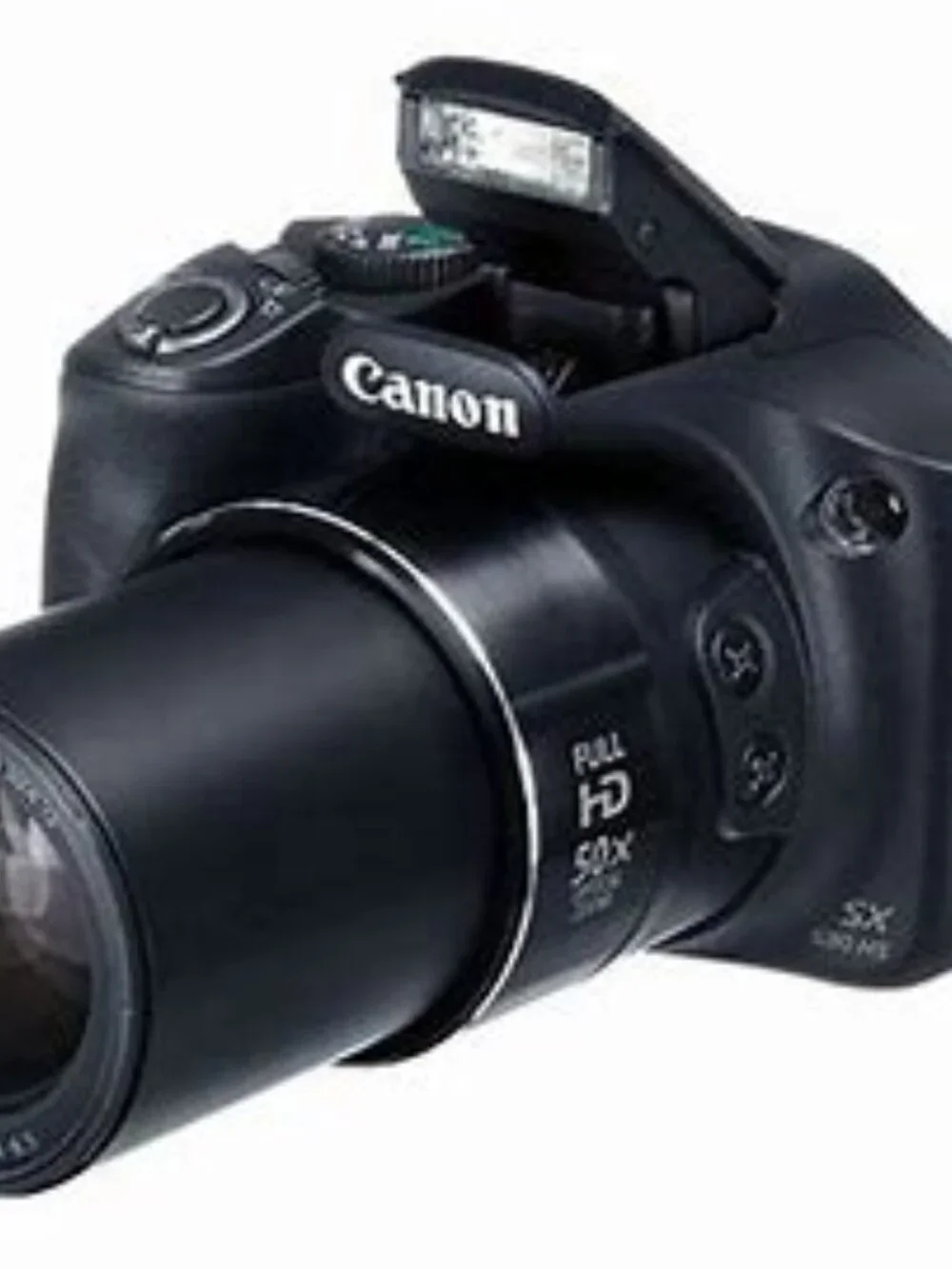Canon Powershot SX530HS Black Point and Shoot Digital Camera w Bag with Charger